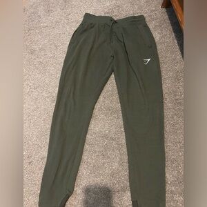 Gymshark sweatpants green medium